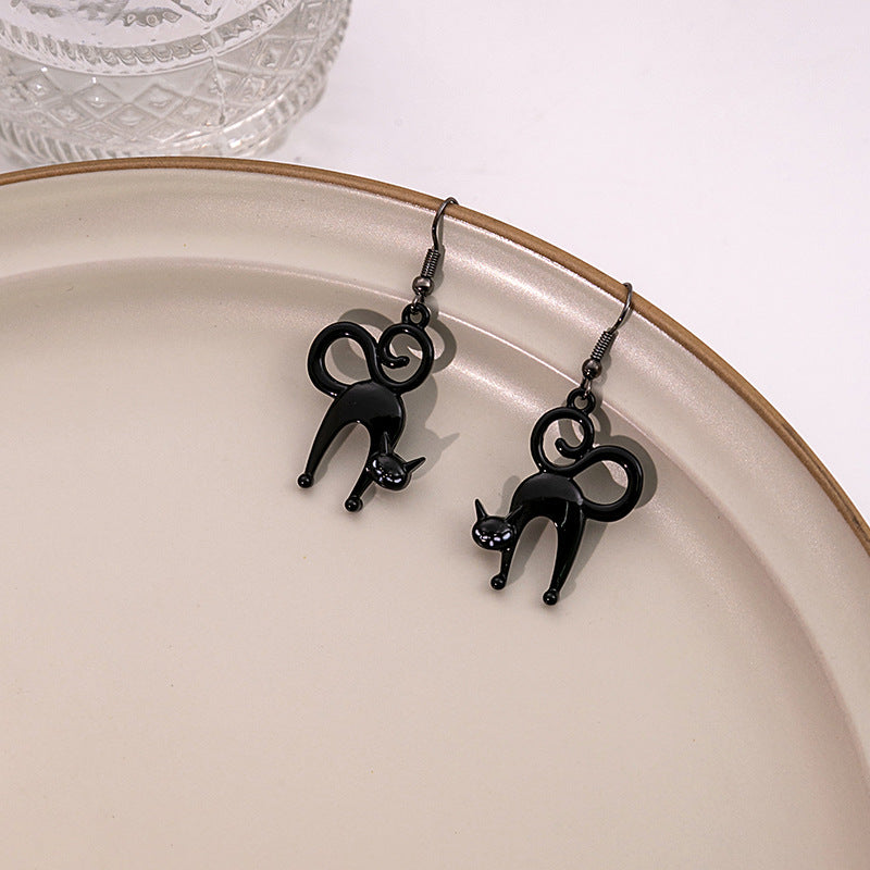 Acrylic Halloween Ghost Spider Earrings MIC-MDD038