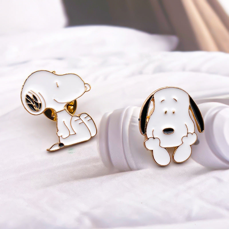 Alloy Snoopy brooch (Minimo de compra 2) MIC-FuD011