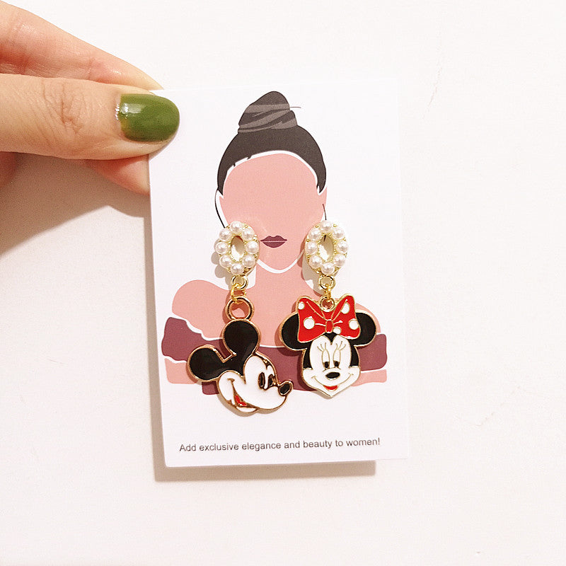 Resin Play Cartoon Earrings MYA-BXX011