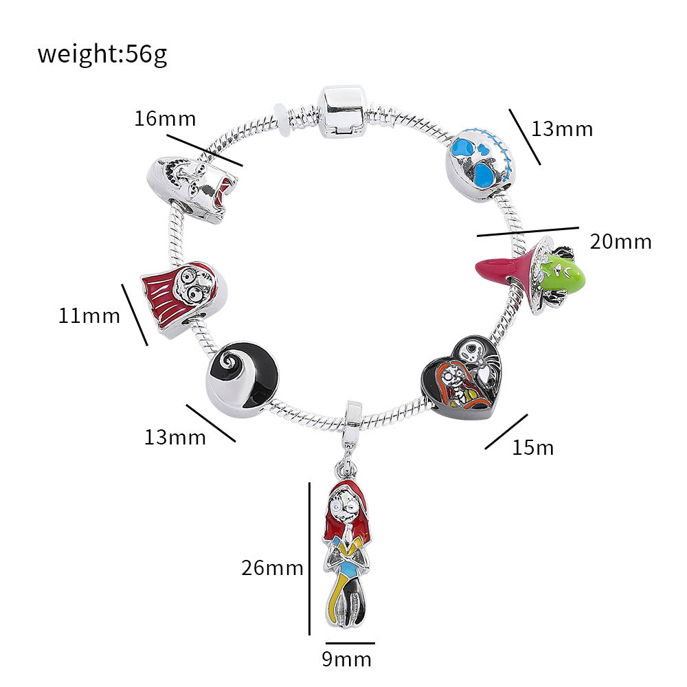 Bracelet Cartoon character triangle alloy bracelet (M) ZhuoX011