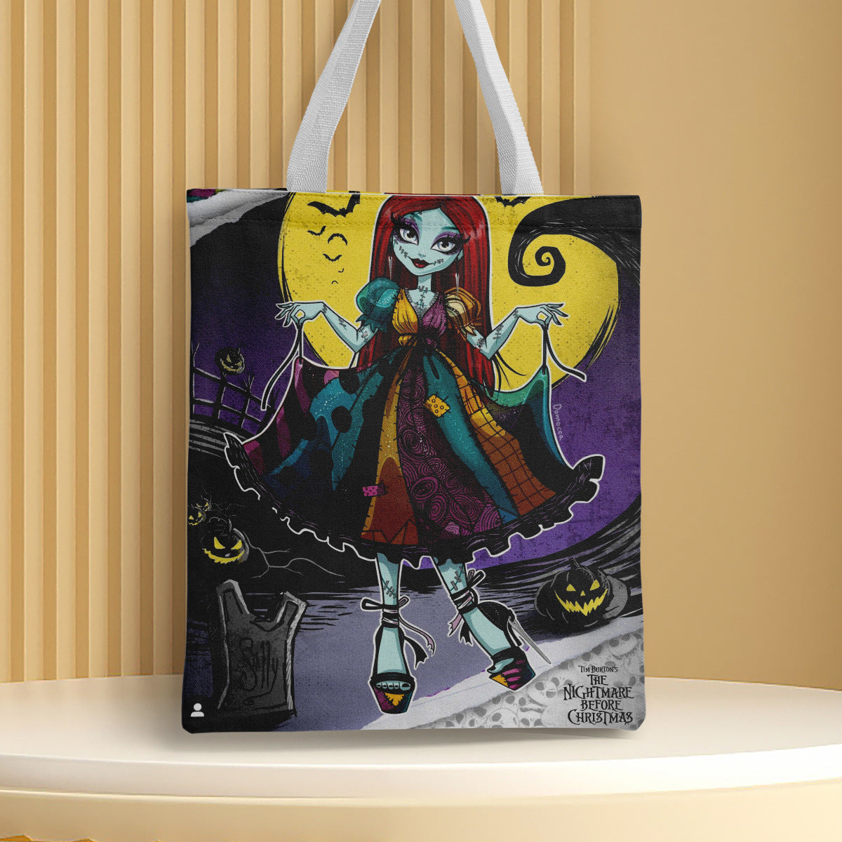 Polyester Halloween canvas shoulder bag (Minimo de Compra 2) MYA-QB010