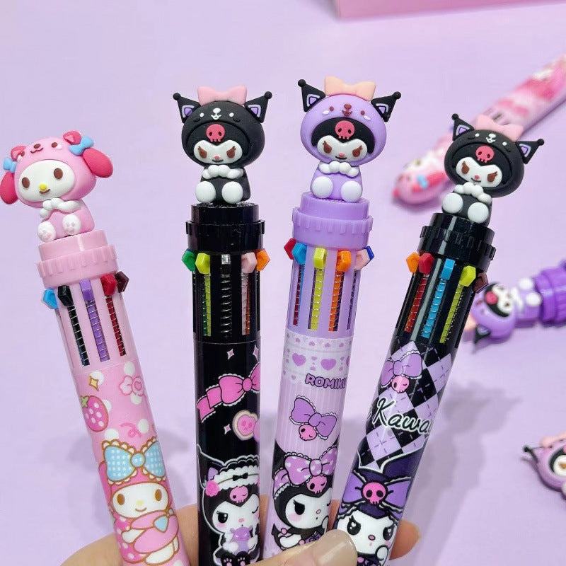 Acrylic lovely doll neutral pen 36PCS MIC-HeH004