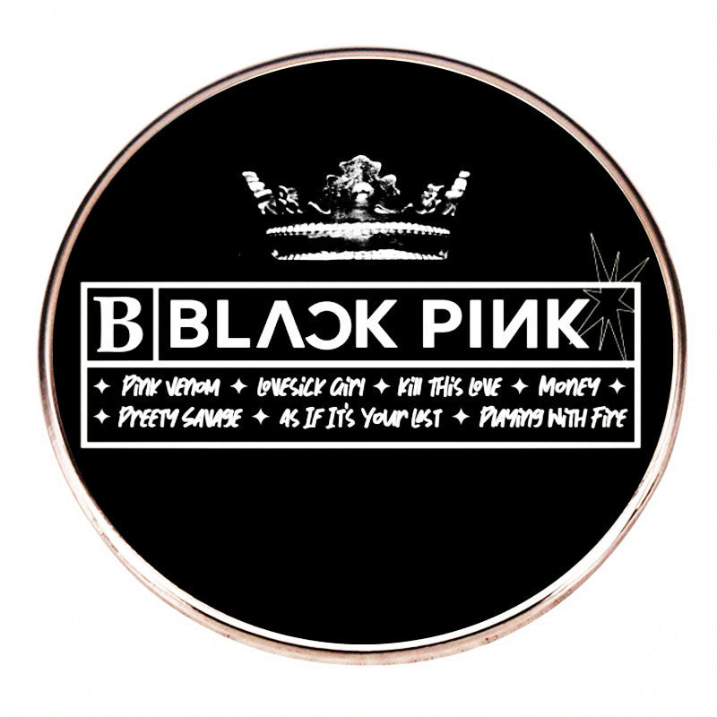 Alloy BLACKPINK brooch (Minimo de Compra 2) MIC-CanL022