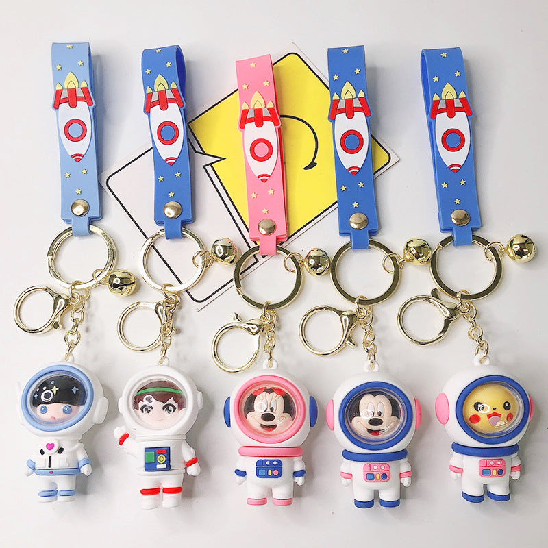 Cartoon Doll PVC Silicone Alloy Keychain (F) FeiRun014