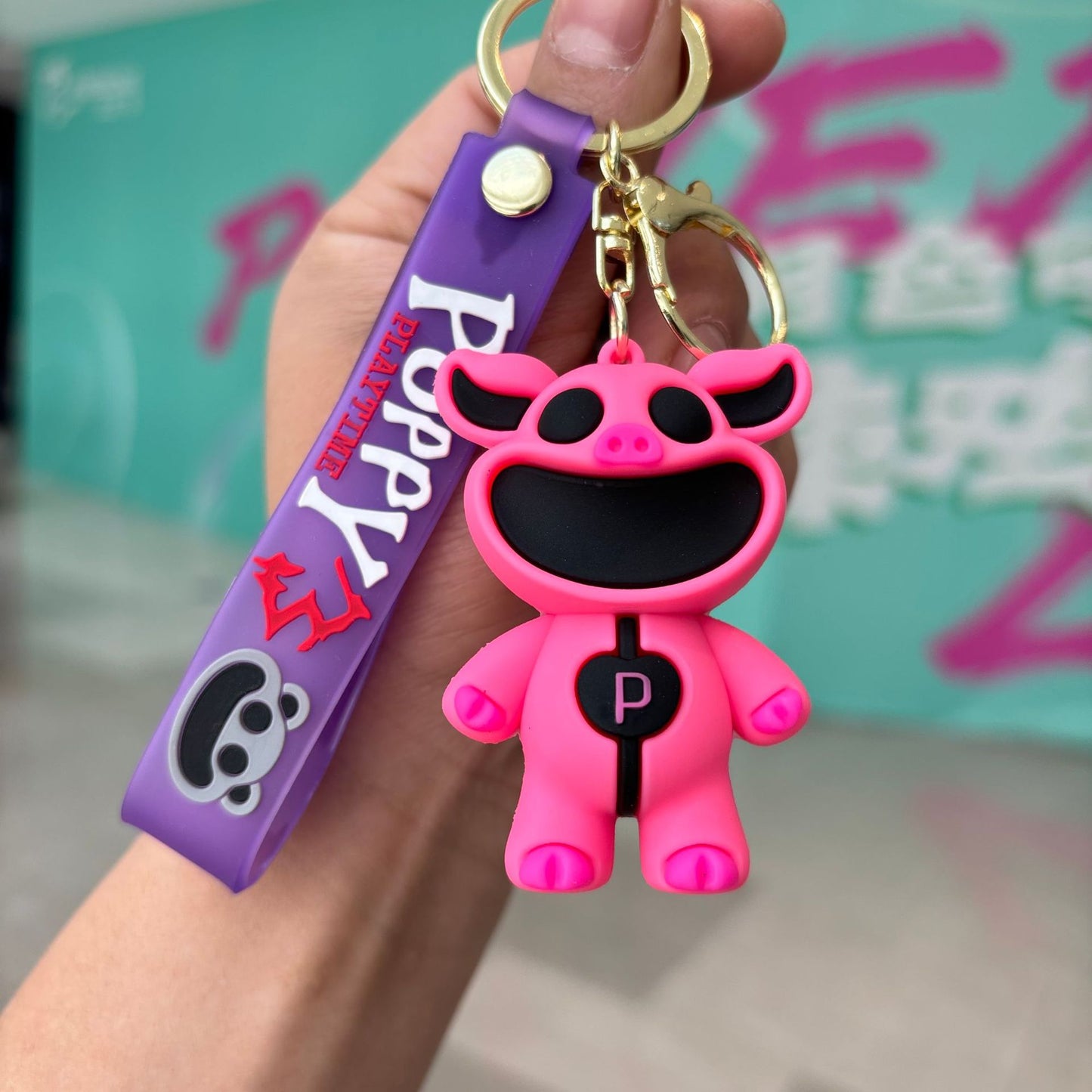 PVC Poppy cartoon keychain MIC-PengY047