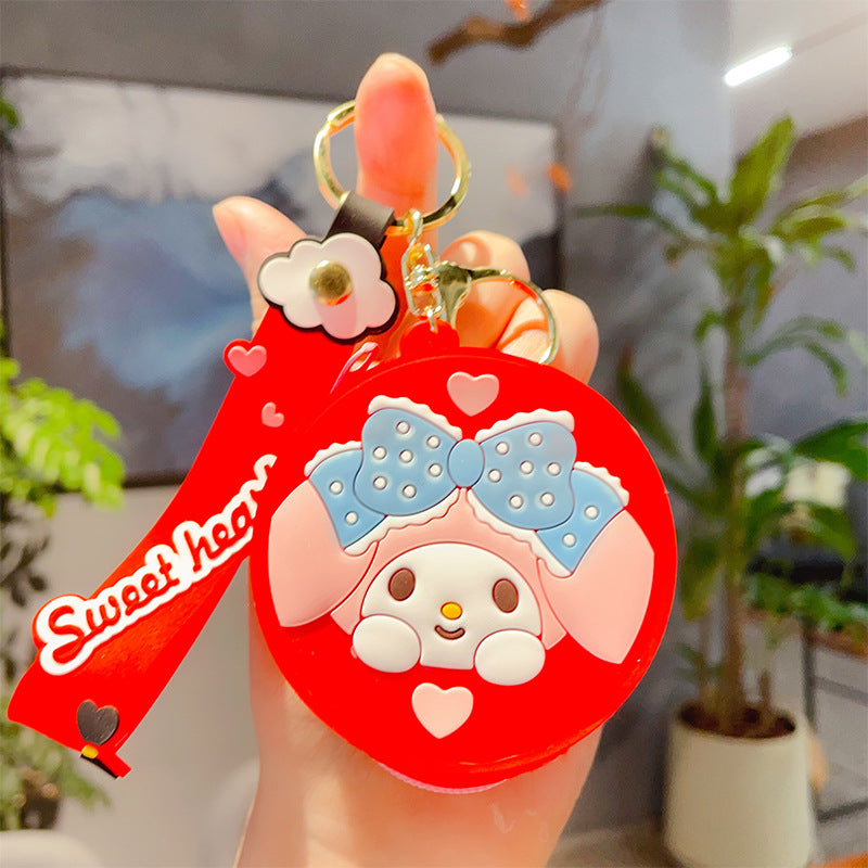 PVC New Cartoon Cute Zero Wallet Keychain MIC-JinG040