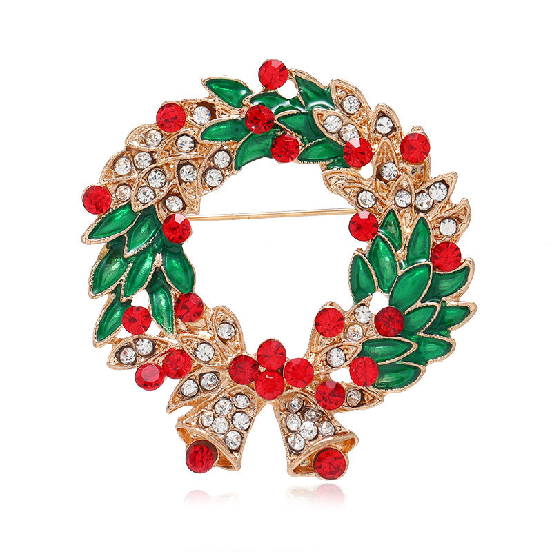 Alloy New Christmas Series brooch (Minimo de Compra 2) MIC-ZuanL020