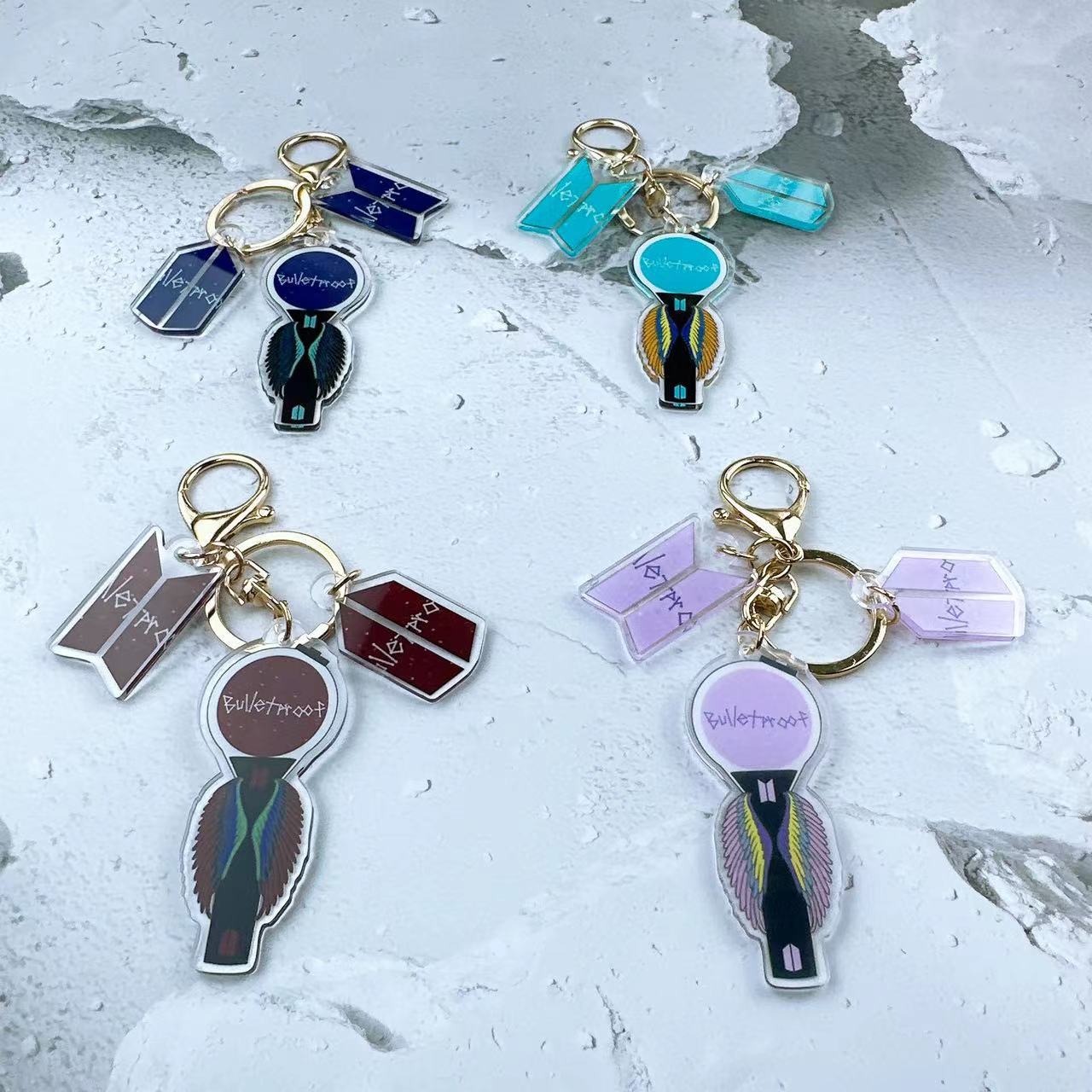 Acrylic BUTTER keychain MIC-XingY003