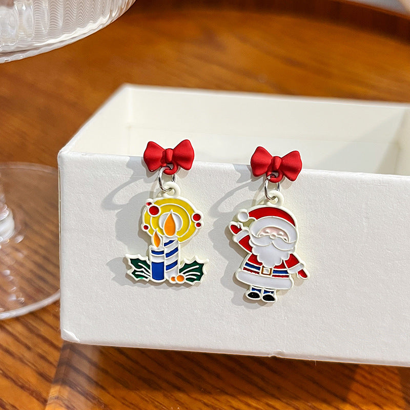 Alloy Christmas New Cartoon Earrings MYA-QingH010