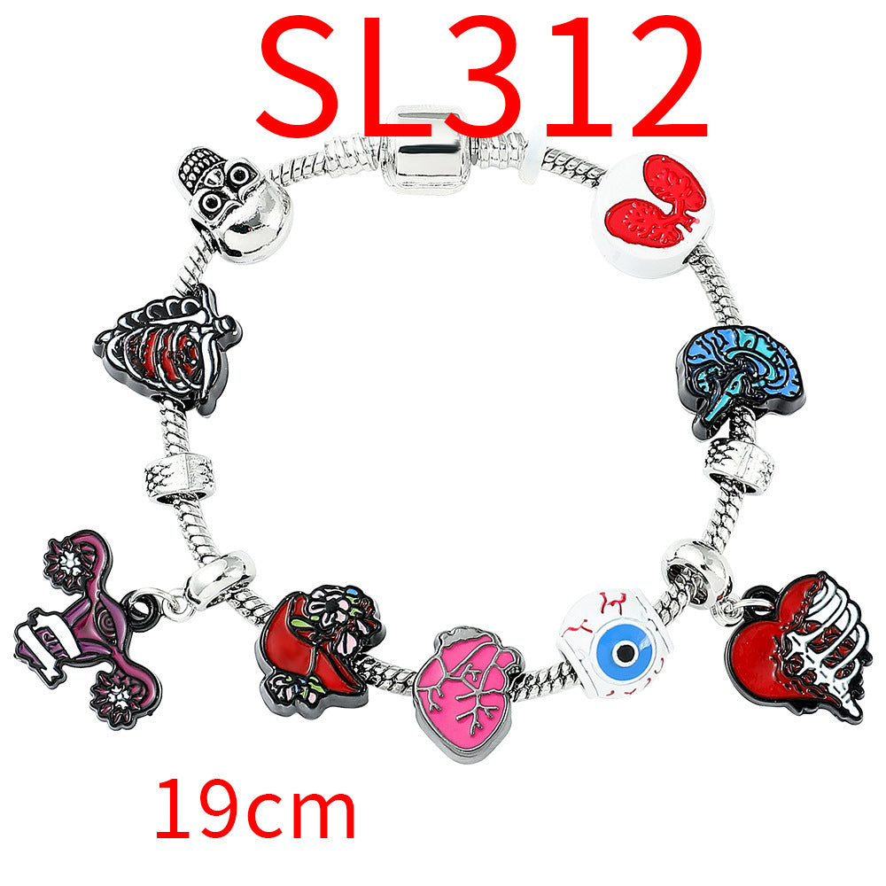 Alloy cartoon anime series bracelet (Minimo de Compra 4) MIC-BoS013