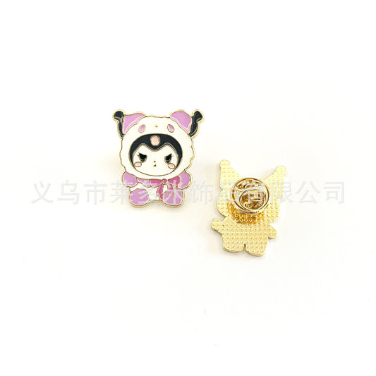 Alloy cartoon cute brooch (Minimo de compra 2) MIC-LDM025