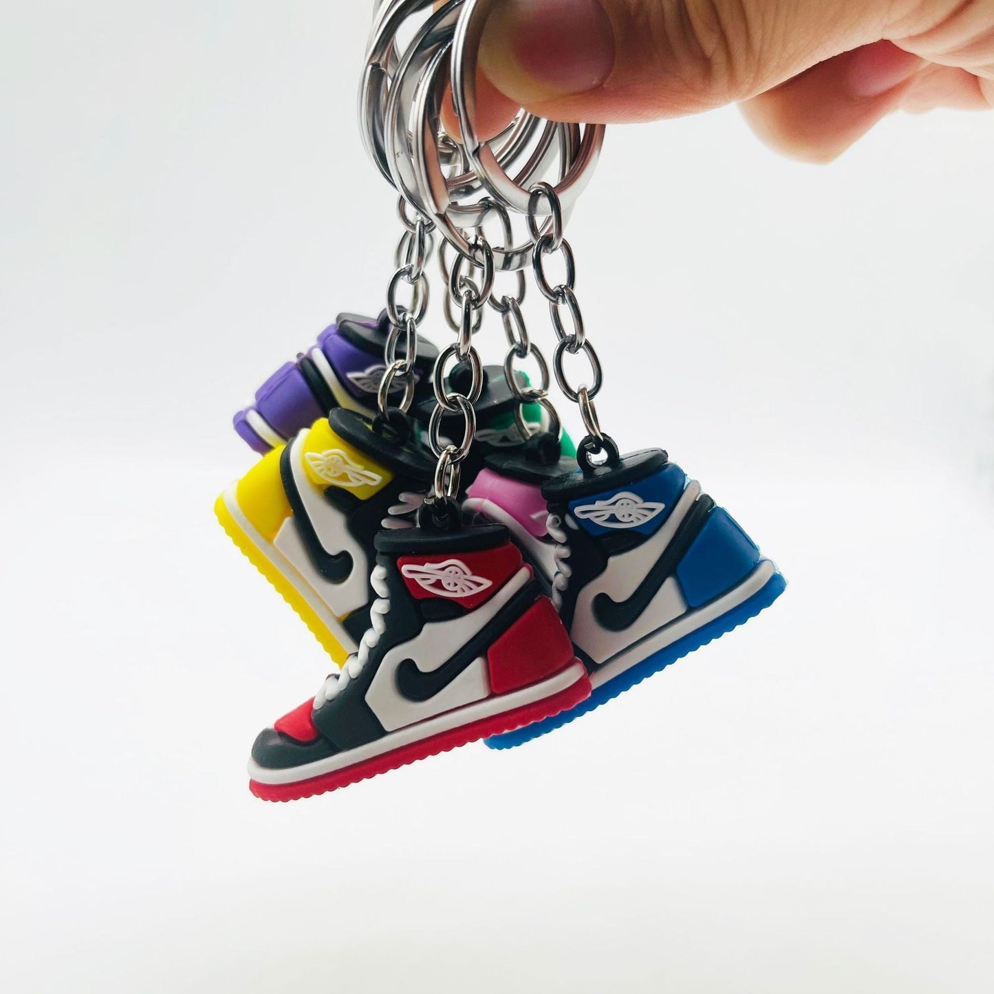 Keychains PVC Faux Basketball Shoes (F) XiangY041