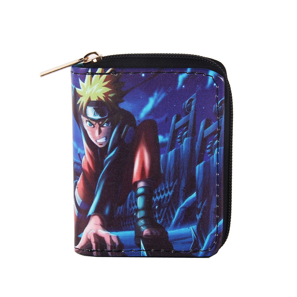 animation short PU zipper wallet (F) MIC-DengX002