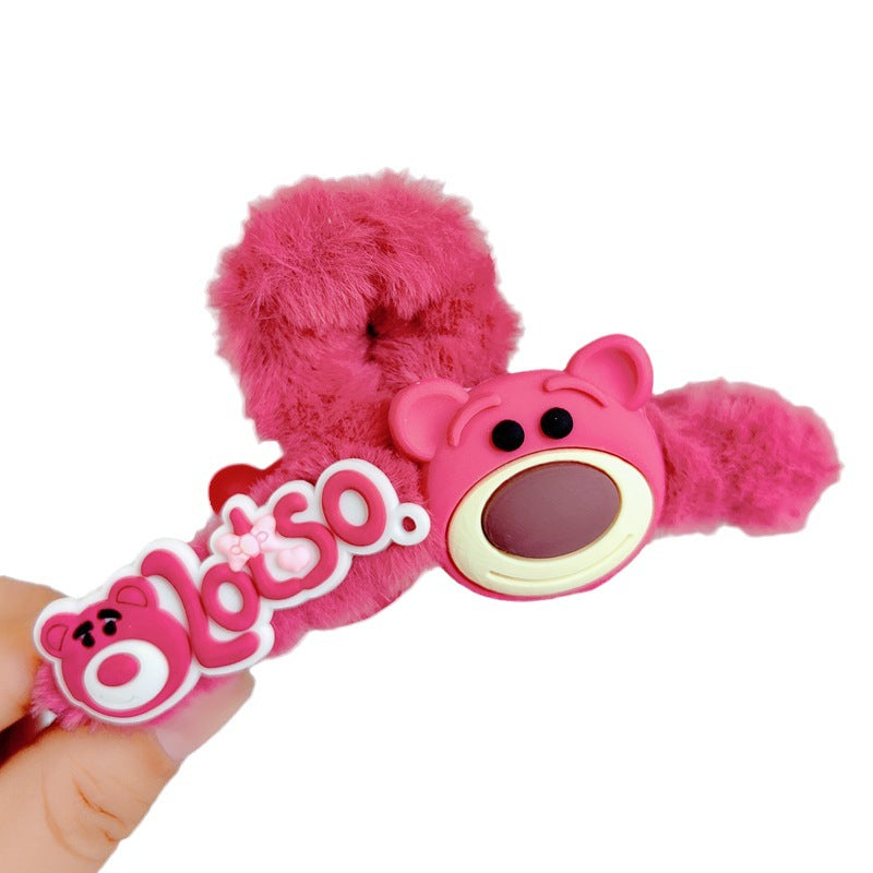 Resin cartoon cute hair clip (Minimo de compra 12) MYA-ZiZ012