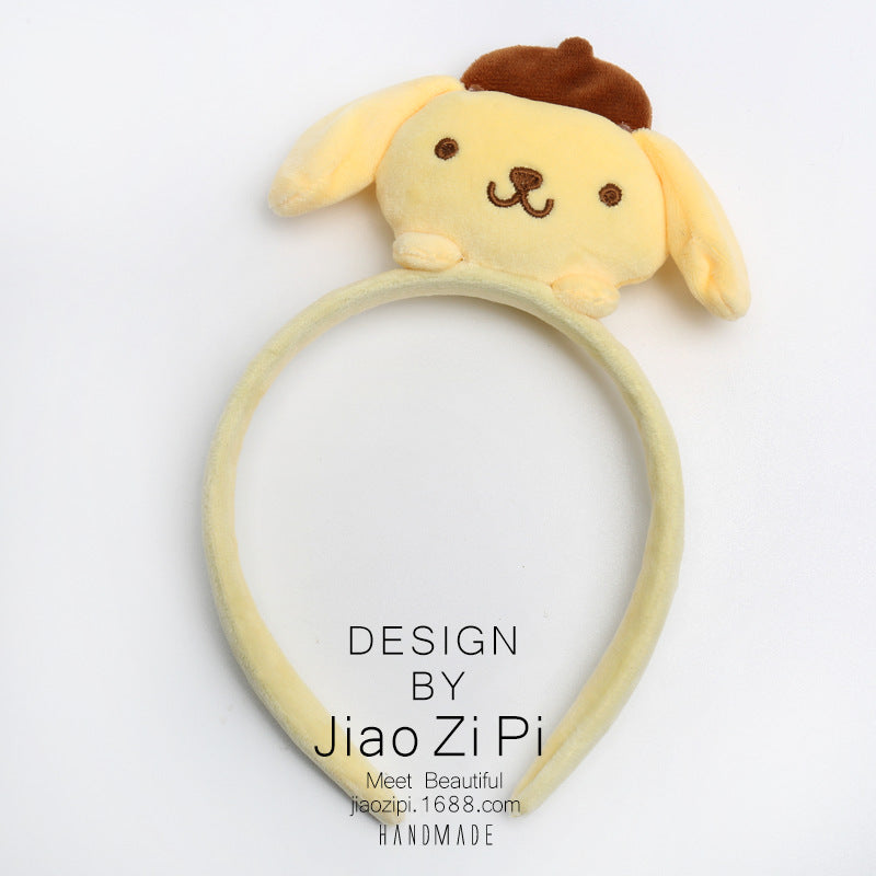 Plush cartoon cute hair hoop (Minimo de Compra 2) MIC-JZP007