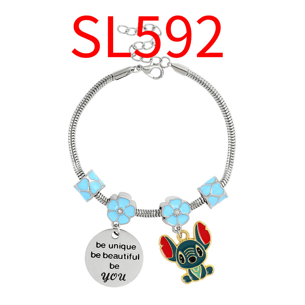 Alloy cartoon anime series bracelet (Minimo de Compra 4) MIC-BoS013