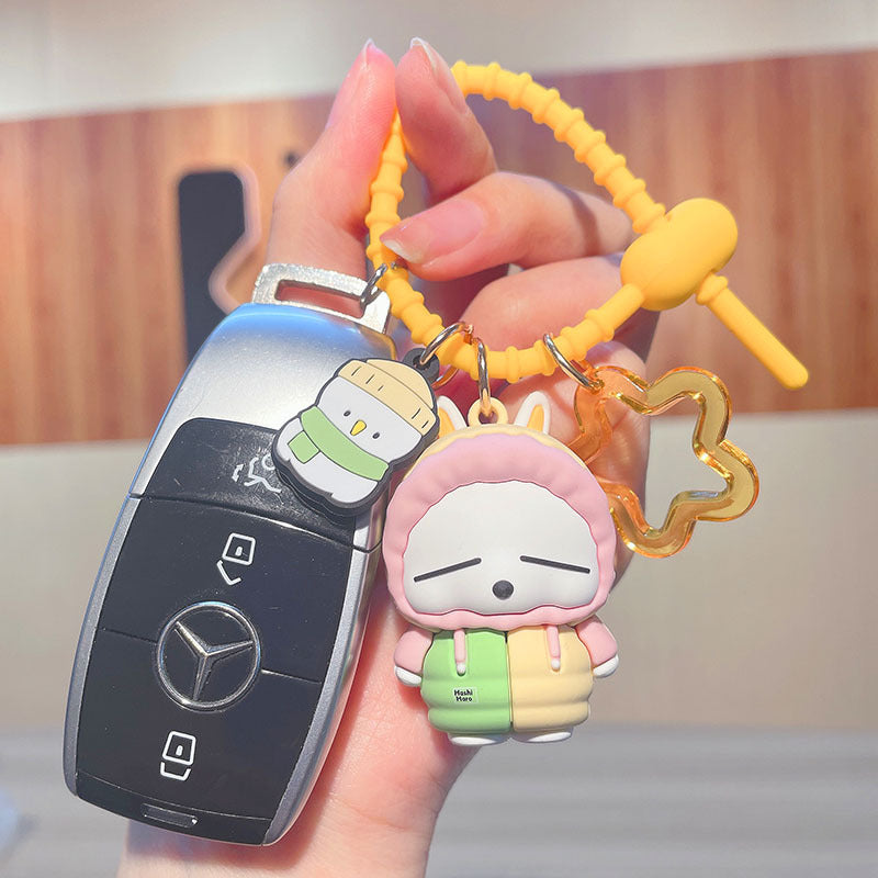 PVC cute rogue rabbit keychain MIC-JinG010