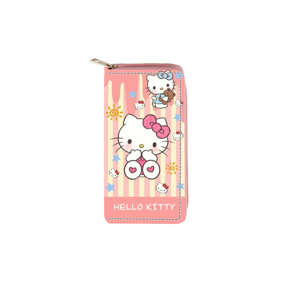 PU long cartoon zipper wallet (Minimo de compra 3) MYA-Dengx007