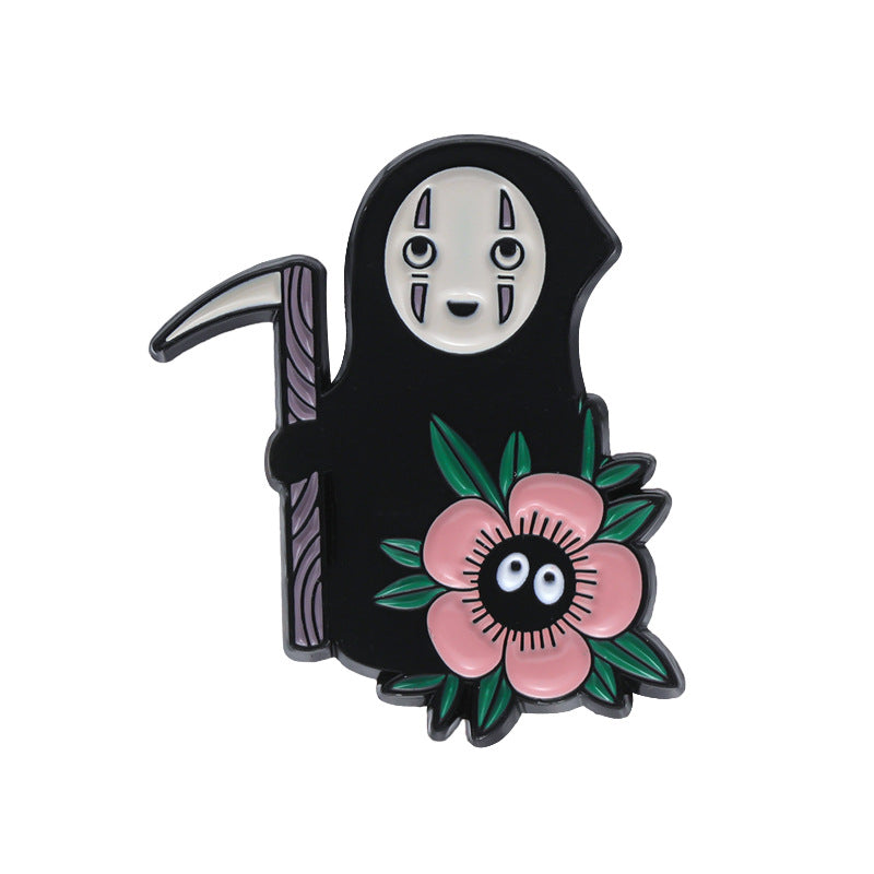 Alloy cartoon anime series brooch MIC-ZhuoB020