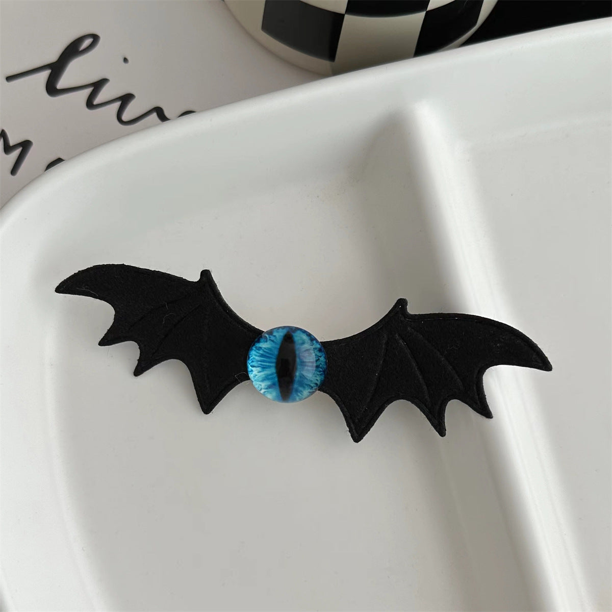 Plastic Halloween Bat Devil Wing Hair Clip (Minimo de Compra 2) MIC-ShiM005