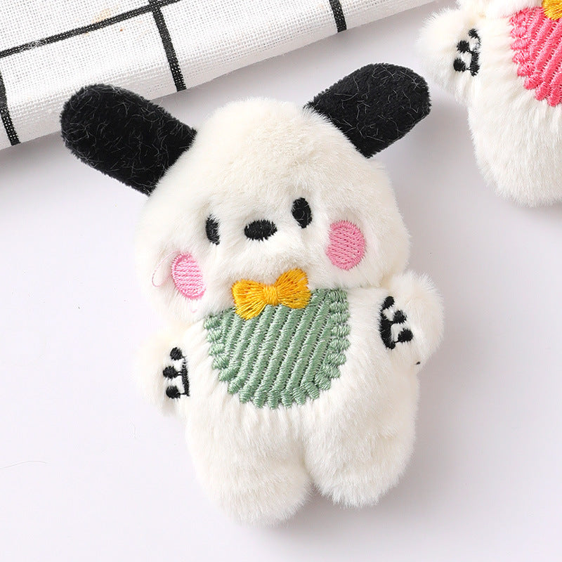 Plush cartoon cute brooch MIC-ZhanY008