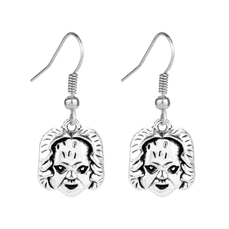 New Alloy Halloween Earrings AiW042