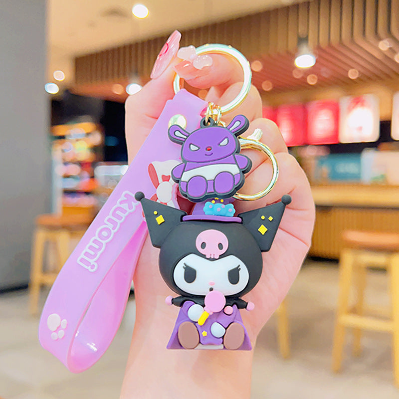 PVC cartoon cute pet cute keychain MYA-YiD047