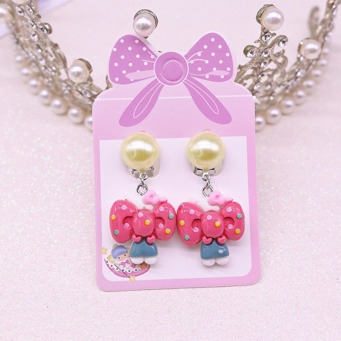 Resin cute cartoon ear clip (Mimimo de compra 2) MYA-MuM013