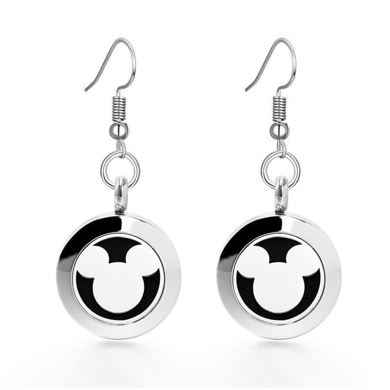 Earrings Stainless Steel Perfume Oil Cartoon Animation (M) AOXI002