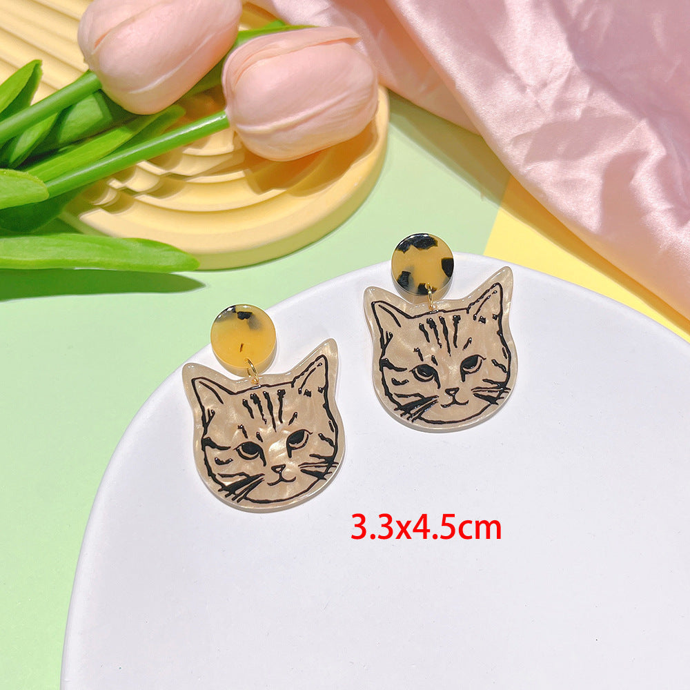 2023 Cute Cartoon earrings Minimo de Compra 2) MIC-PingH009