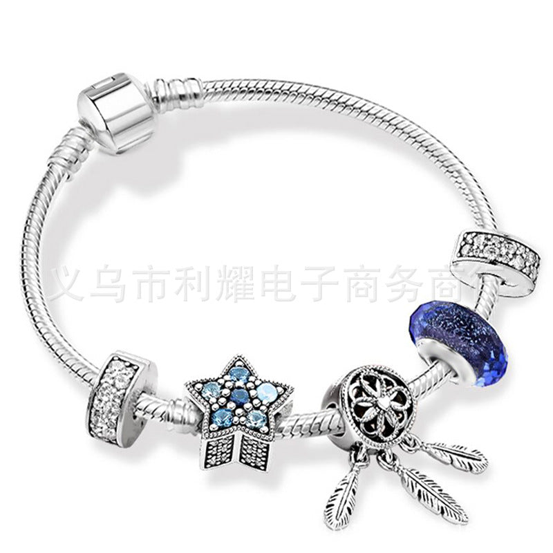 Alloy DIY Pandora Cartoon Bracelet MYA-LiY019