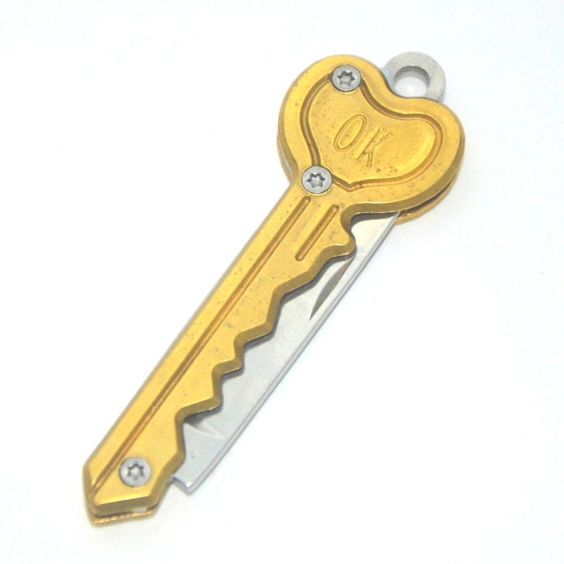 Keychains Steel Mini Key Multifunctional Folding KaB010