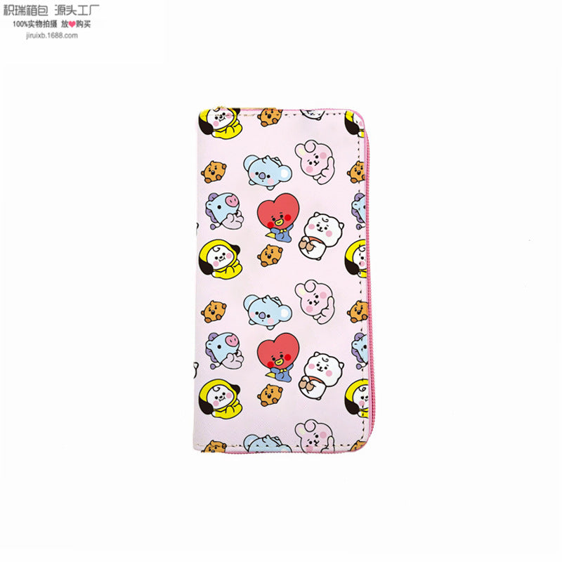 PU cartoon wallet (Minimo de compra 3) MIC-JiR034