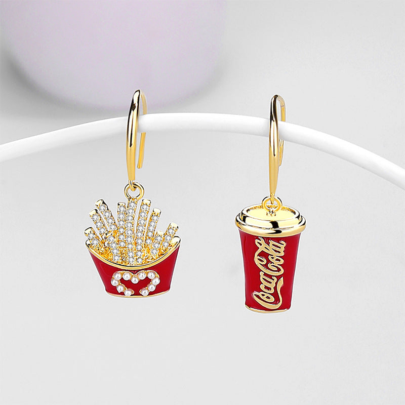 Alloy Christmas series earrings (Minimo de Compra 2) MYA-DuoL010