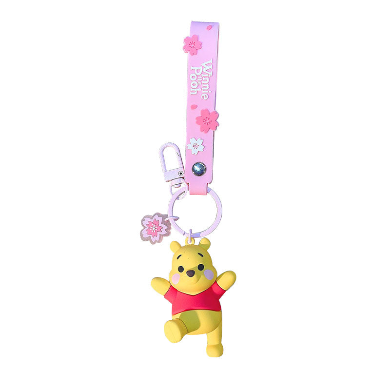 PVC cartoon doll keychain MIC-JinG017