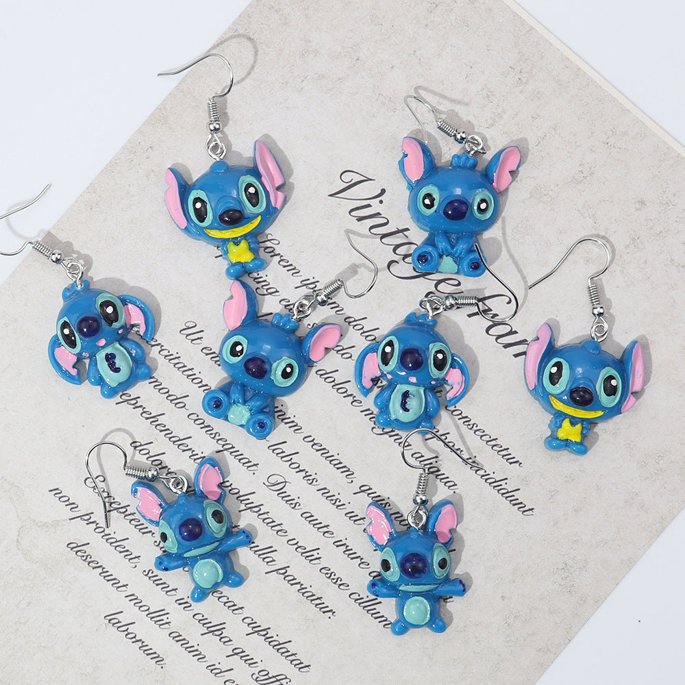 Cartoon animal earrings US-NiQ014