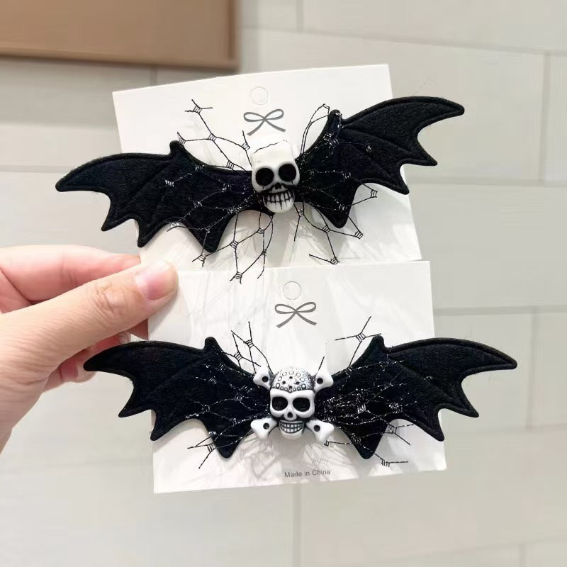 Plastic Halloween Bat Hair Clip MIC-JieD031