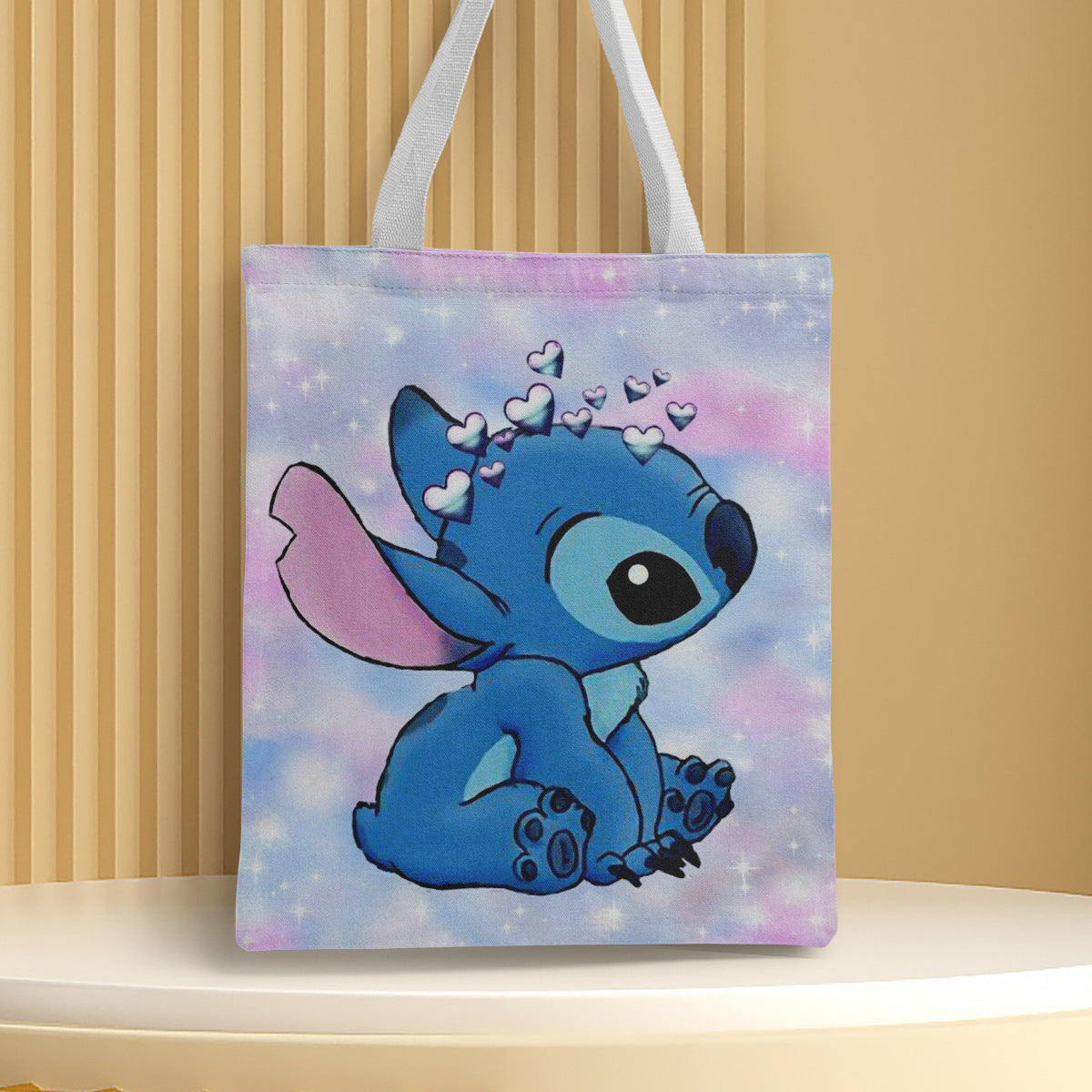 Polyester cartoon printed canvas bag (Minimo de Compra 2) MYA-QB001