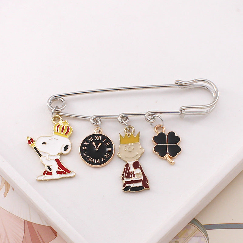 Alloy cartoon animal brooch (Minimo de compra 2) MIC-LiY016