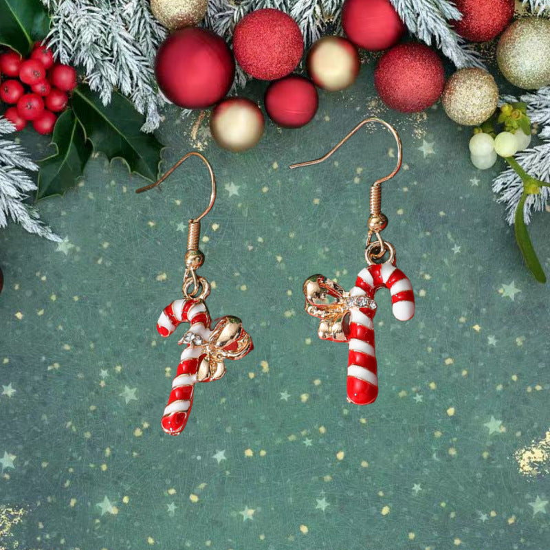 Acrylic New Christmas Series Earrings MIC-JunJ017