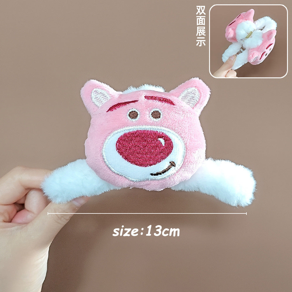 Plush cartoon cute hair clip MIC-WoD004