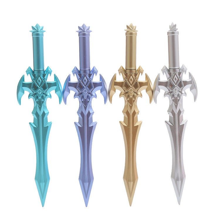 Ballpoint Pen Plastic Creative Sword Shape Gel Pen Liuj026