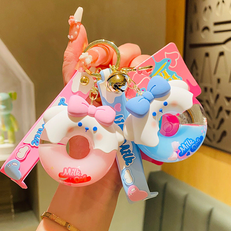 PVC cute donut keychain MIC-HongL004