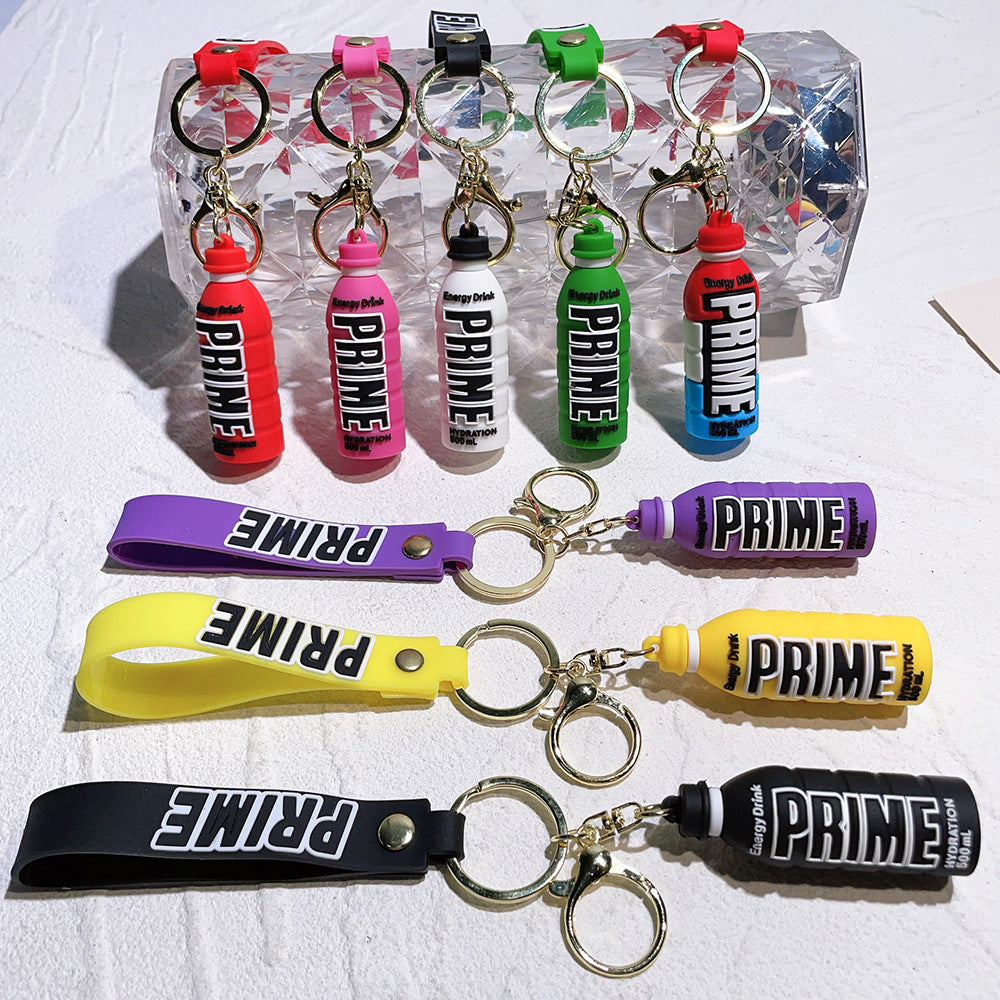 PVC New Cartoon bottle Keychain MYA-QiC013