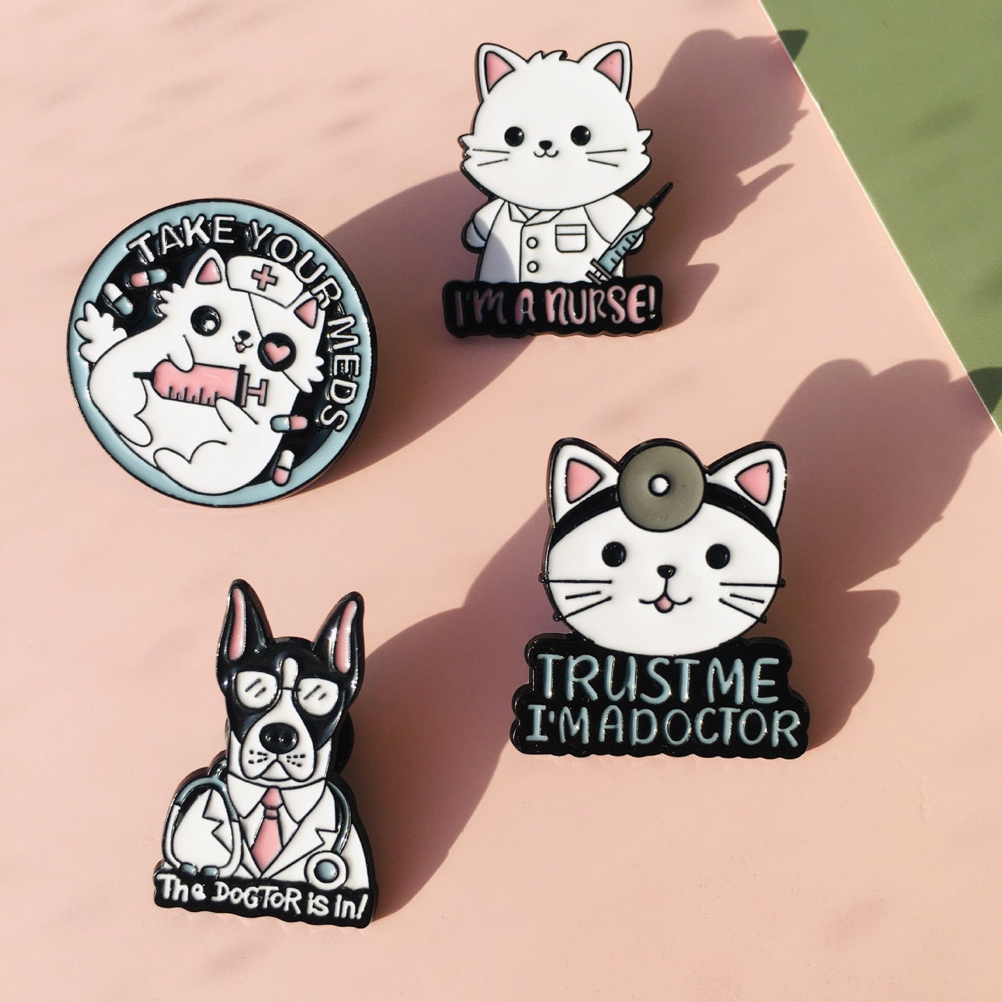 Alloy cartoon cute little cat brooch (Minimo de Compra 2)  MIC-ChenR008