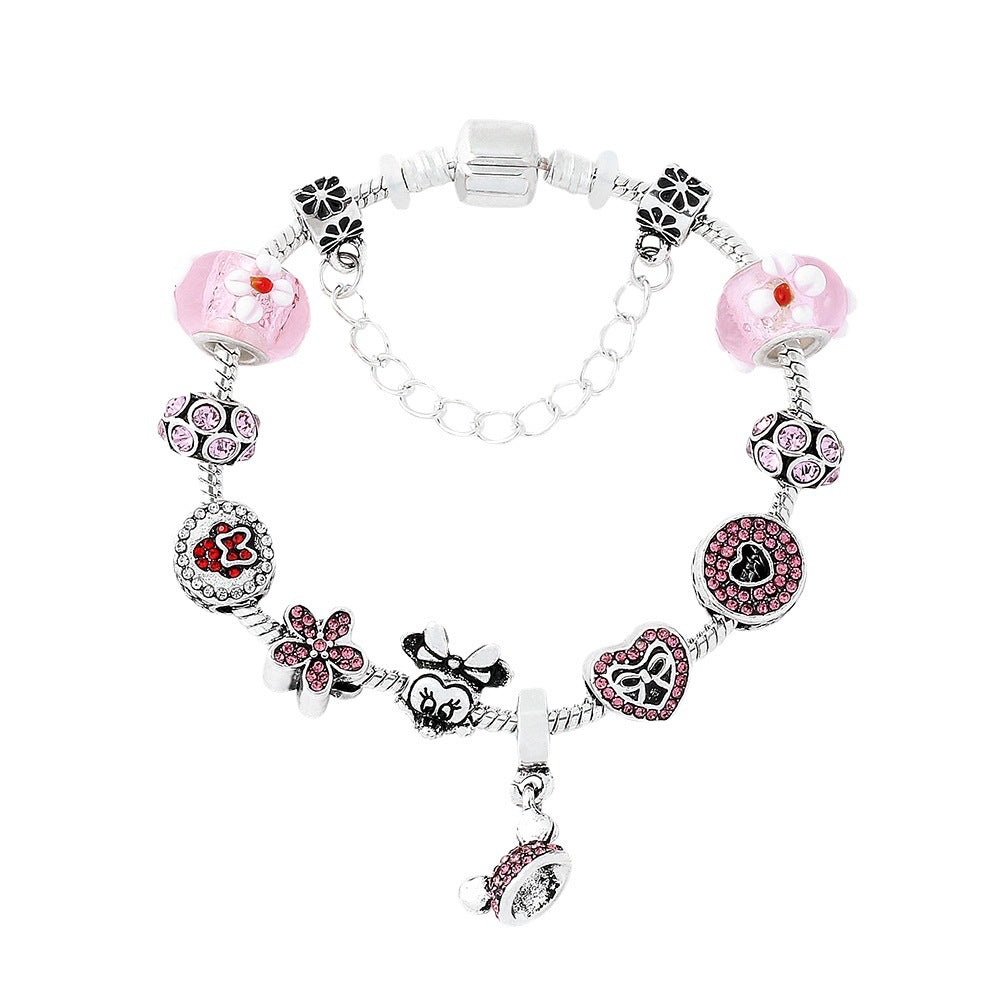 Alloy cartoon bracelet (Minimo de Compra 5) MIC-ZhuoX025