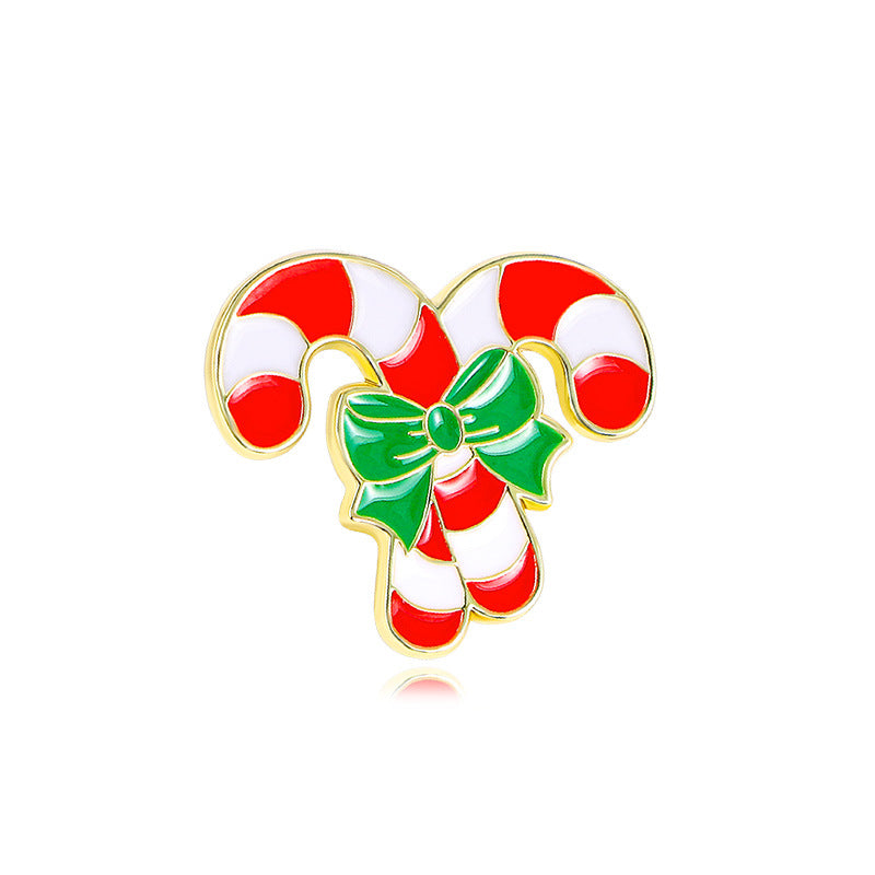 Alloy Christmas Elk Cute brooch (Minimo de Compra 5) MYA-YiN021