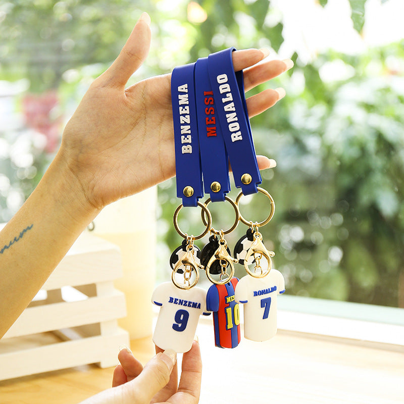 Keychain PVC World Cup Fan Souvenir Pendant Minimo de compra 2 XHuang004