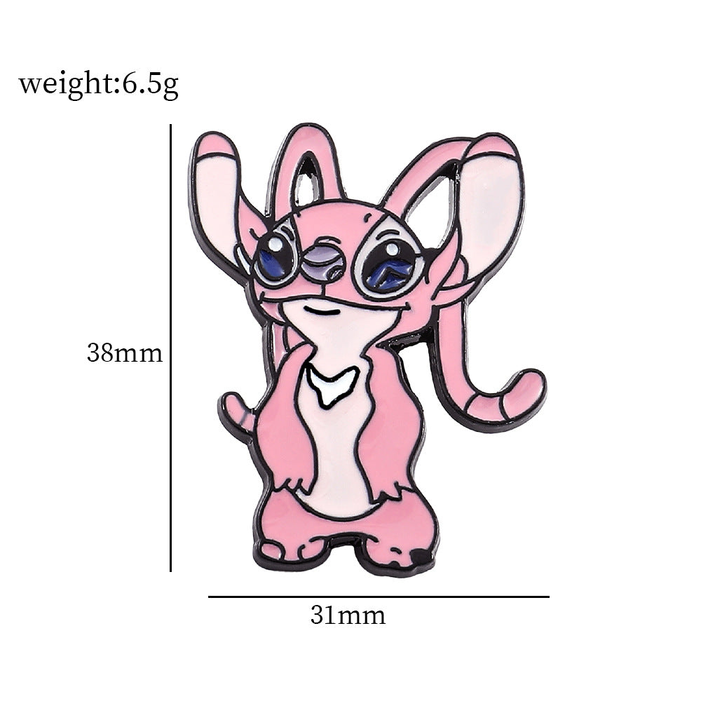 Alloy cartoon cute brooch (Minimo de compra 2) MIC-ZhuoL002