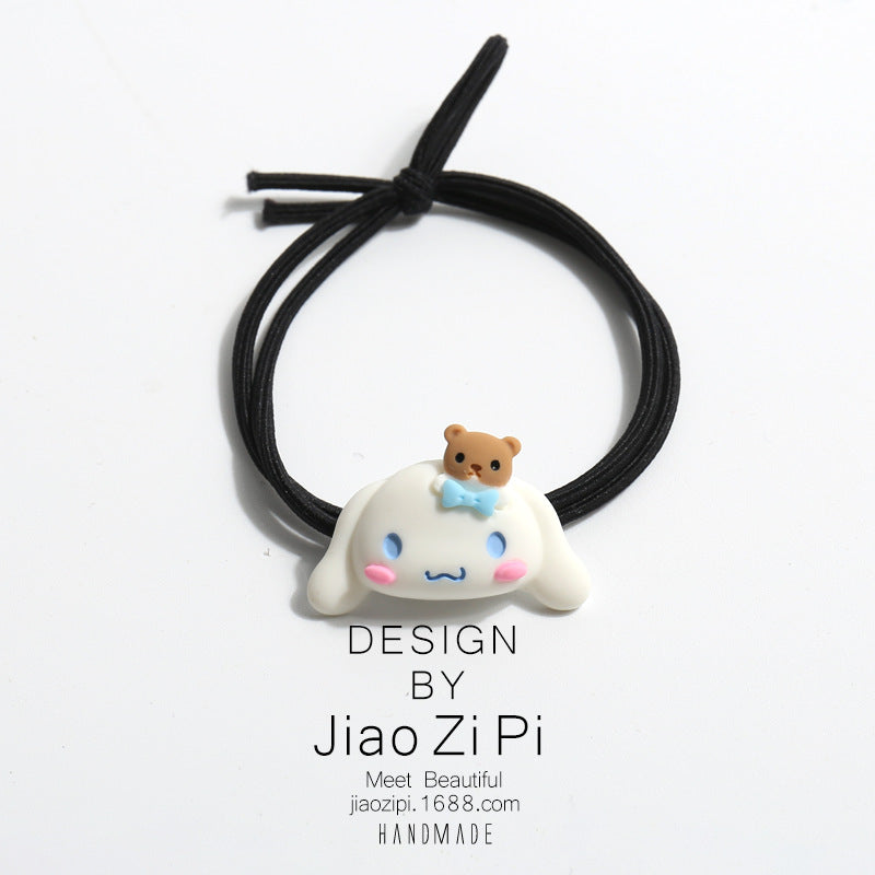 Resin cartoon cute and sweet hair rope (Minimo de Compra 2) MIC-JZP025